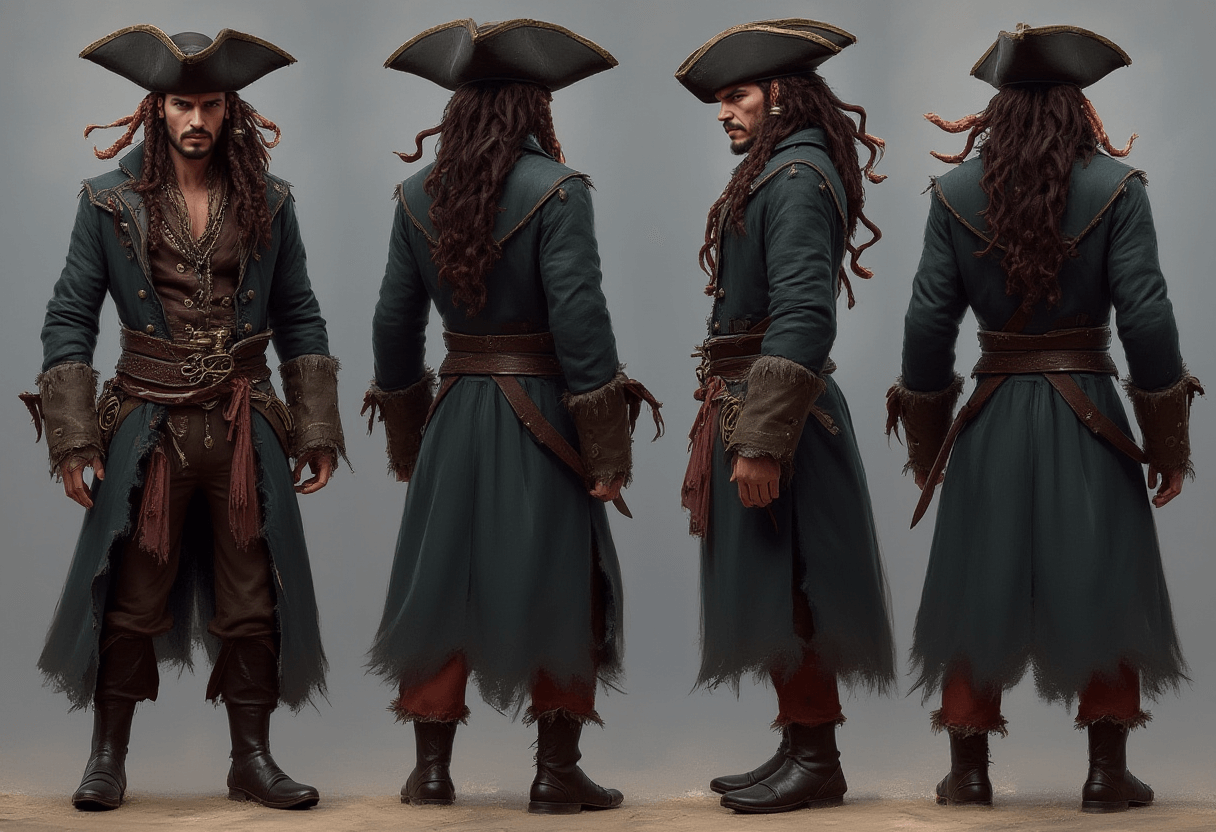 Character Concept Art using GenAI – VedSarkar